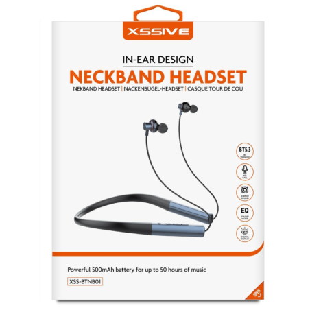 Casque tour de cou XSSIVE XSS-BTNB01 - Noir | Smarty Paris 1